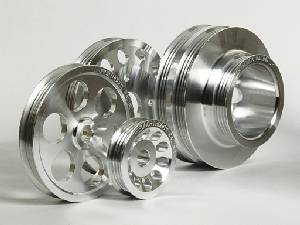 Pulley Set, Turbo, 90-93 (Crank, Alt., W/P, & P/S)