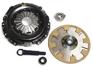 Clutch Kit, Non-turbo (1984 to 01/89) Windowed Kevlar, Rigid Hub