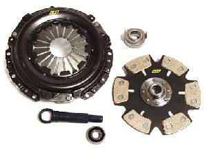 Clutch Kit, Non-turbo (1984 to 01/89) Ceramic, 6 Paddle, Rigid