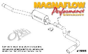 Exhaust System, 02-04, Supercharged, Crew Cab Long Bed