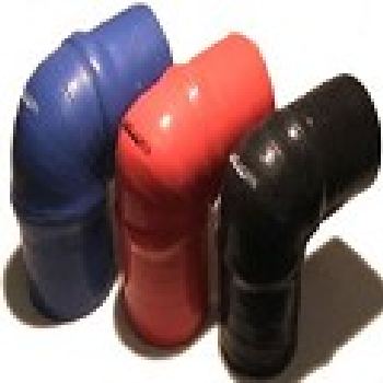 Silicone 90' Elbow, 4"