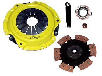 Clutch Kit, Heavy Duty, 6 puck Race, Solid