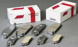 REAR HIGH PERFORMANCE BRAKE PADS, Acura, Integra LS, GS, and GSR, 94-01,