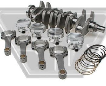 Ford 5.4L - 4.415" Stroke Billet Crank, Manley H-Beam Rods, Custom Fully Balanced
